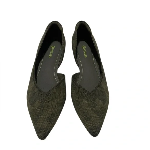 VIVAIA Pointed-Toe D'Orsay Flats (Melia) size 11 - Picture 6 of 9